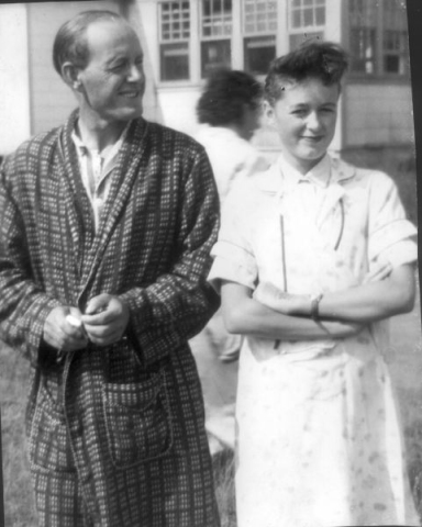 551: Ambrose Bishop and his daughter Alice. (circa ????) [courtesy of Ambrose McCarthy]  - Ambrose son of John Bishop &amp;amp; Mary Corrigan, married Mary Mulrooney